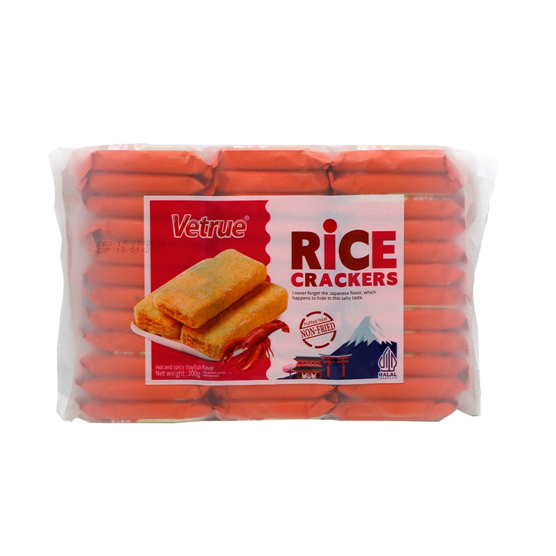 Vetrue Spicy Rice Crispy Shrimp 300g