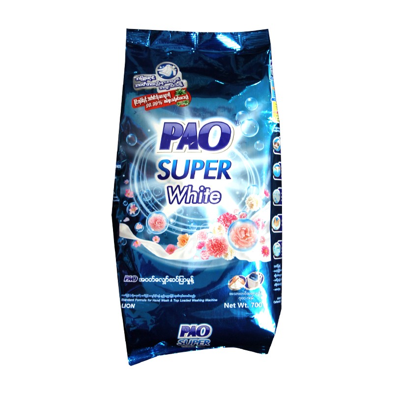 PAO Super White Detergent Powder 700g