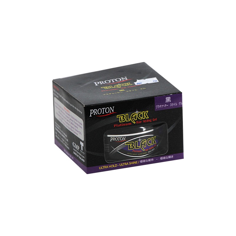 Proton Black Platinum Hair Styling Gel 250ml