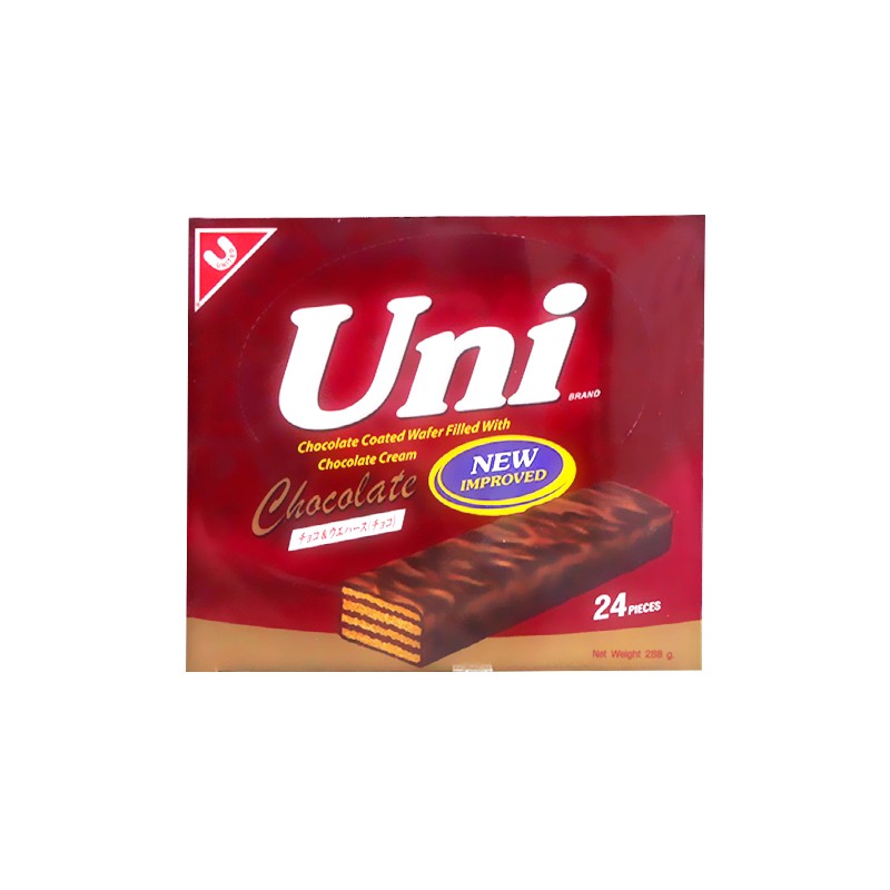 Uni Chocolate Wafer 288g*24pcs
