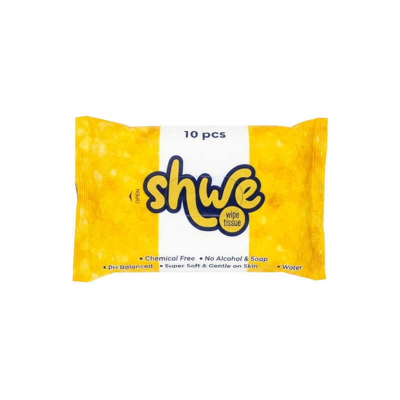Shwe Wet Tissue 10pcs
