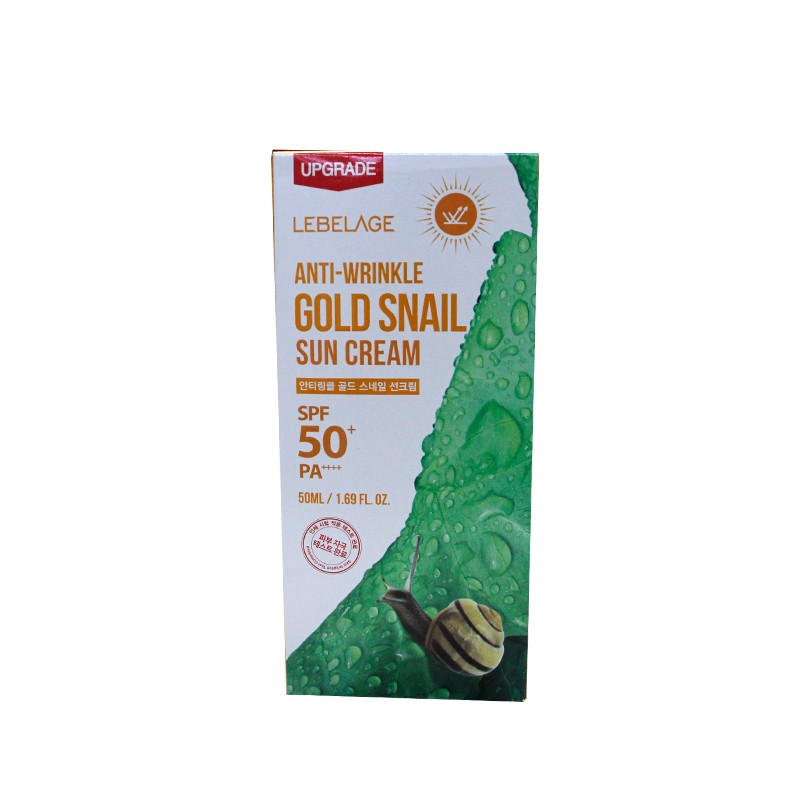 Lebelage Anti-Wrinkle Gold Sanil Sun Cream SPF50 PA+++ 50ml