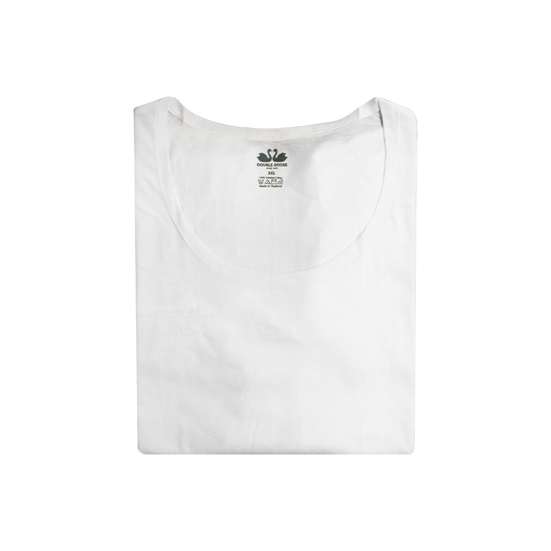 Double Goose Men White T-Shirt *Size-46