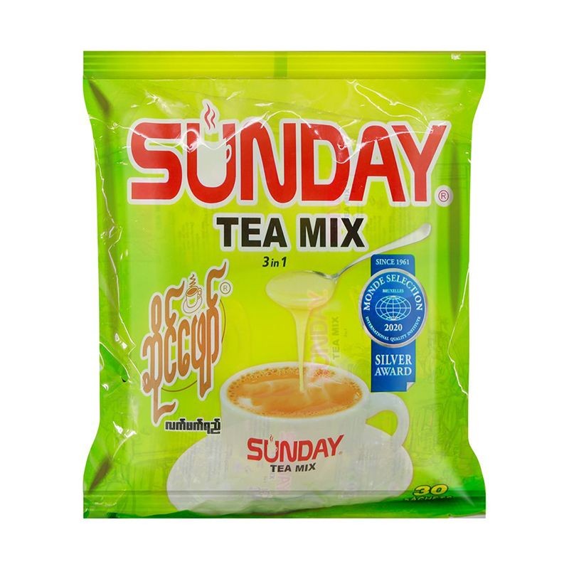 Sunday 3 in 1 Teamix 750g*30pcs (Sine Phyaw)