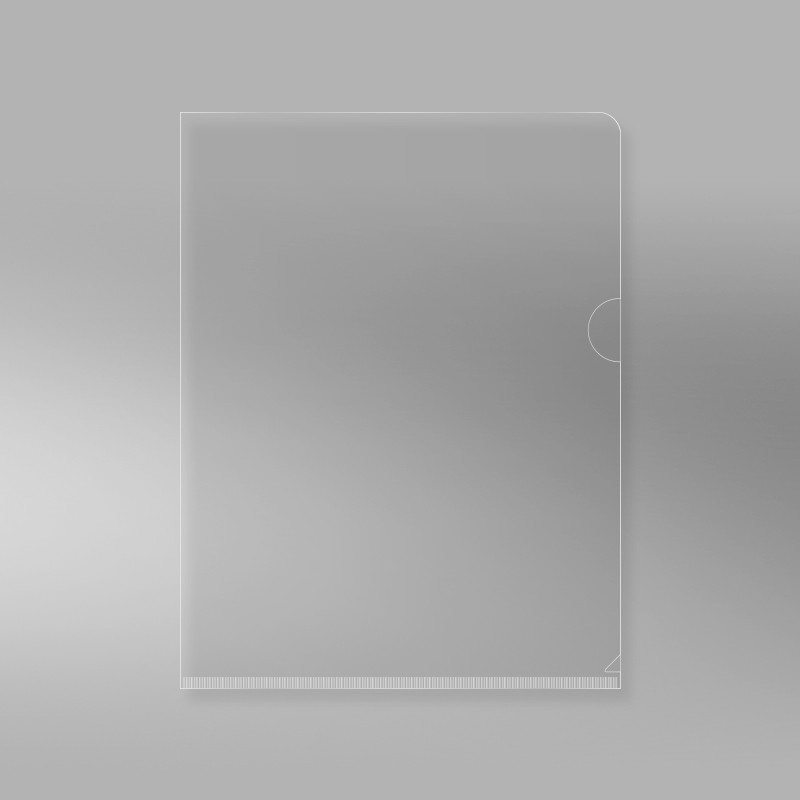 Clear L-Folder File A4-Size