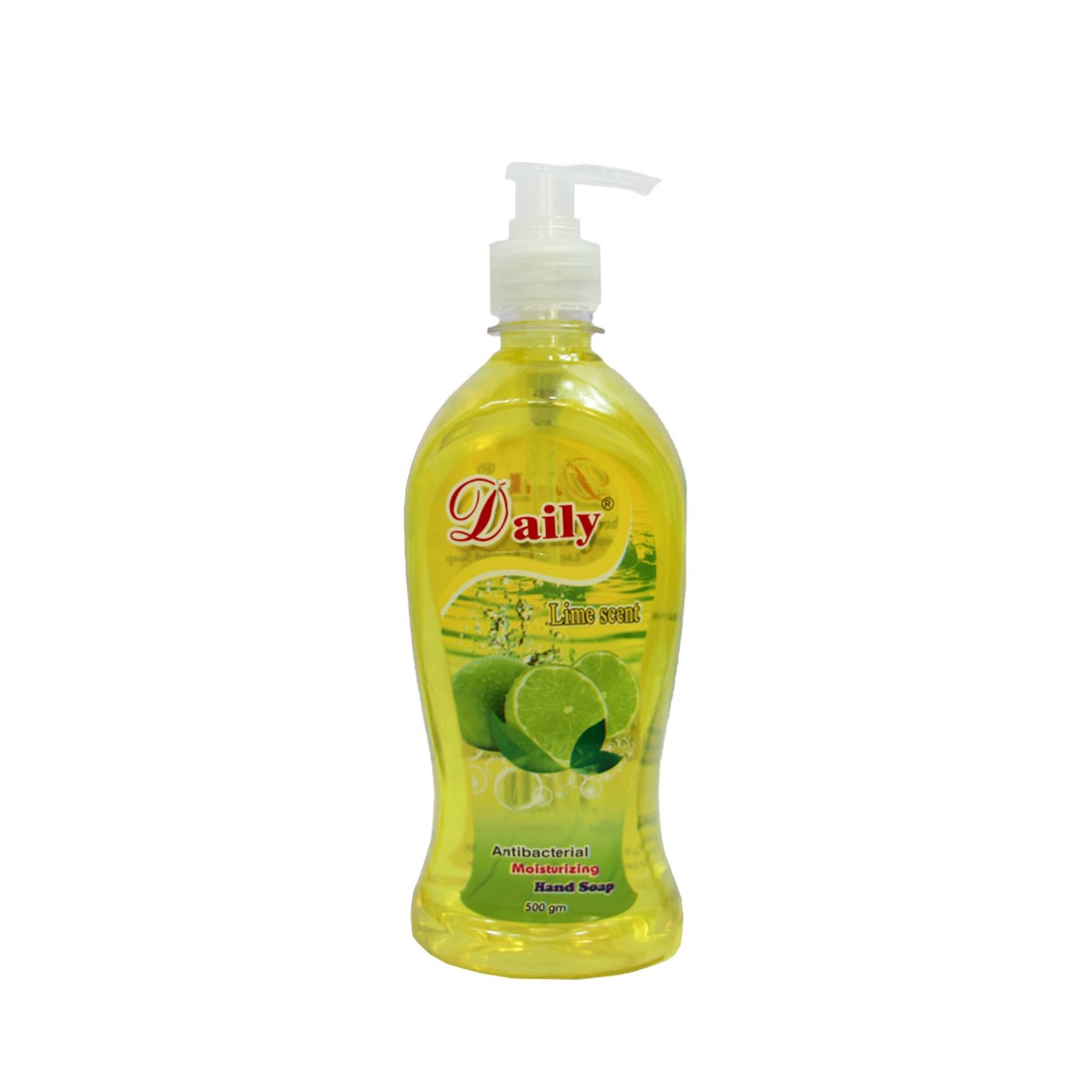 Daily Antibacterial Moisturizing Hand Soap 500gm (Lime Scent)