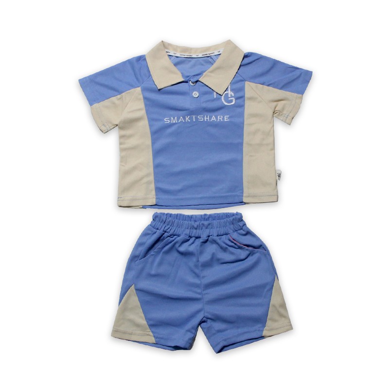 Wafa Polo Shirt & Short Pants (815)