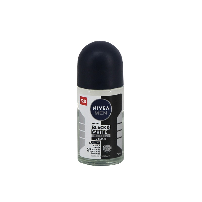 Nivea Men Black & White Roll On 50ml