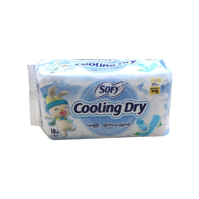 Sofy Cooling Dry Sanitary Pad 25cm (10pcs)