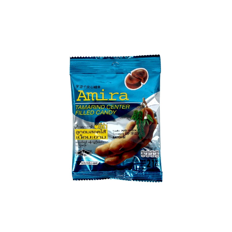 Amira Tamarind Center Filled Candy 21g