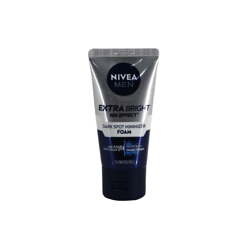 Nivea Men Extra Bright 10X Effect Foam 50ml