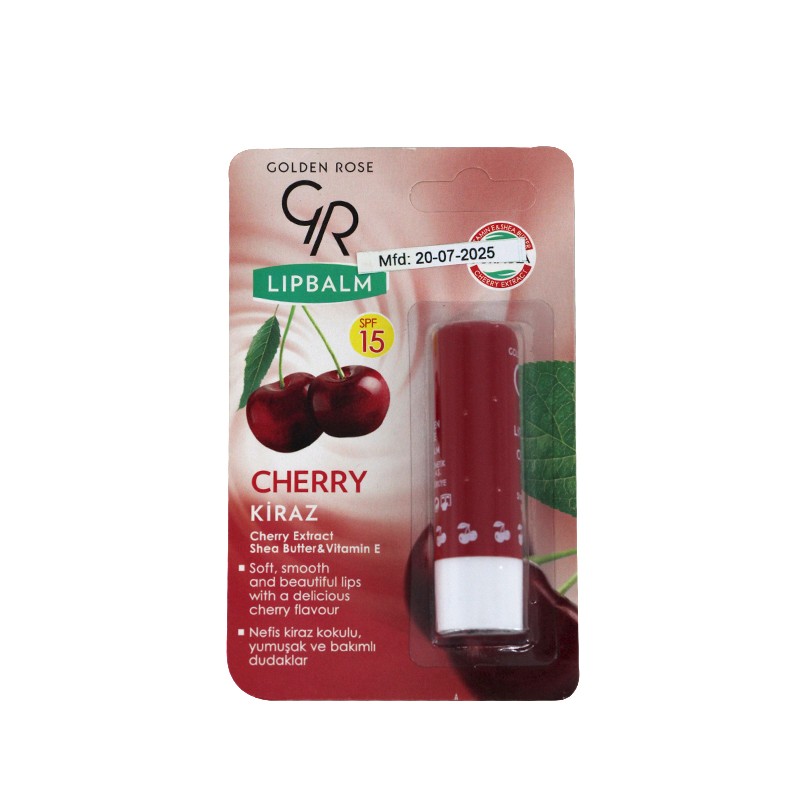 Golden Rose Lip Balm (Cherry) 4.6g
