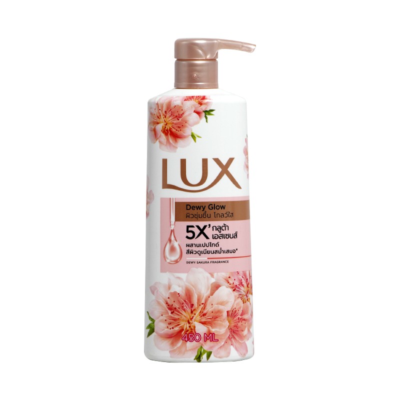 Lux Body Shower Dewy Glow 450ml