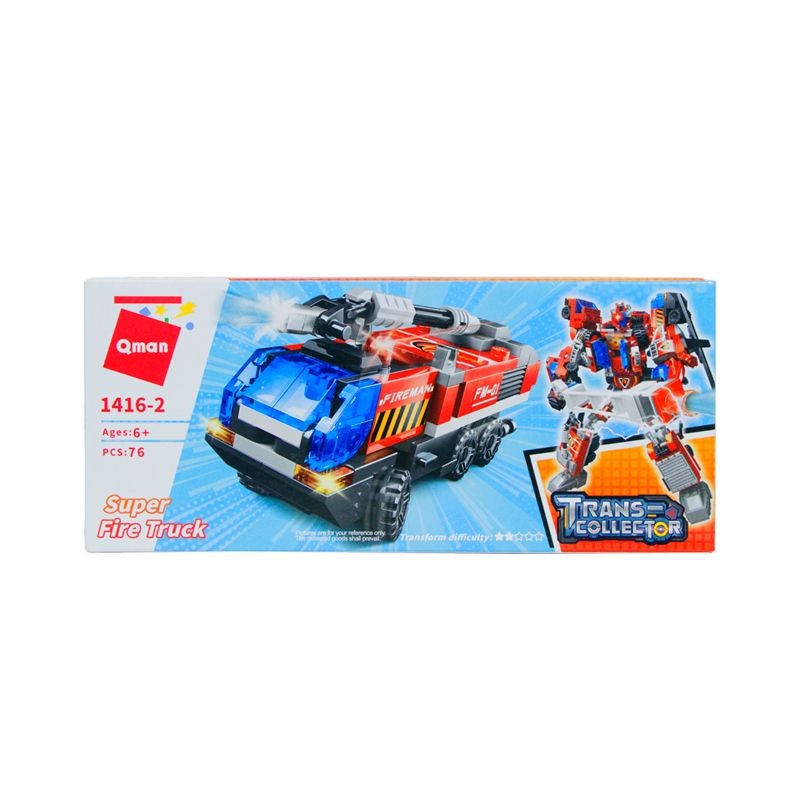 Qman Super Fire Truck *1416 (Ages 6+)
