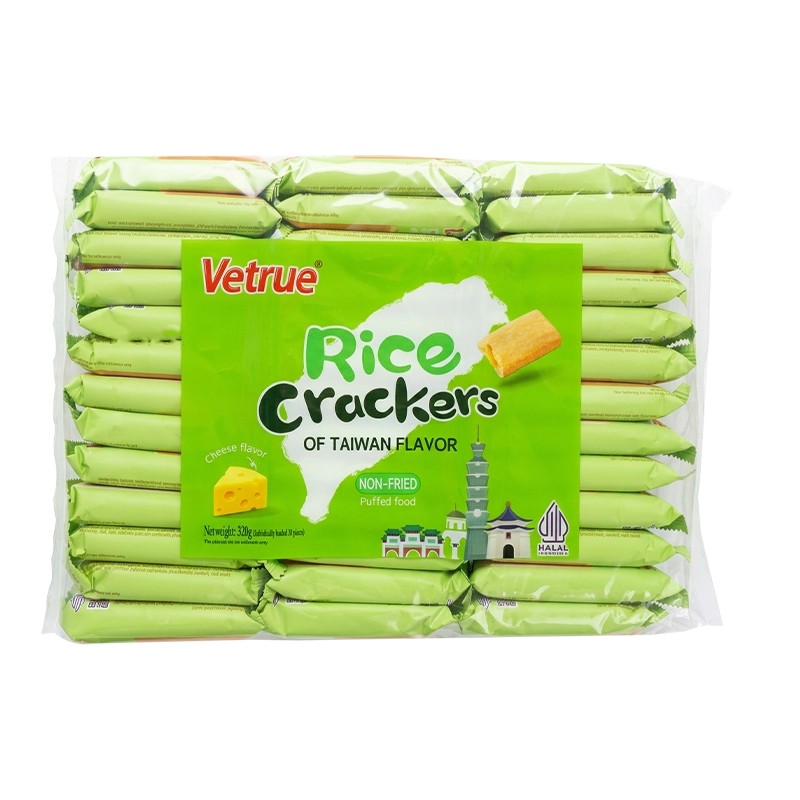 Vetrue Rice Crackers Cheese 320g