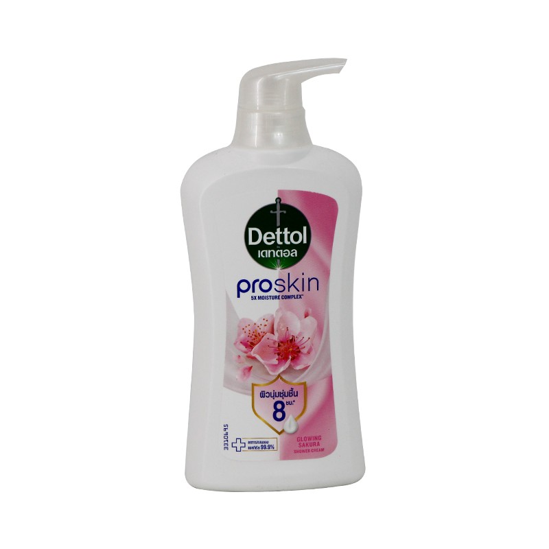 Dettol Proskin Shower Cream Glowing Sakura 450ml