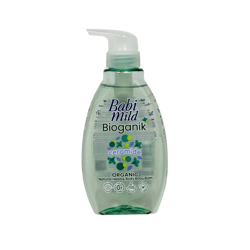 Babi Mild Bioganik Head &Body Baby Bath 400ml