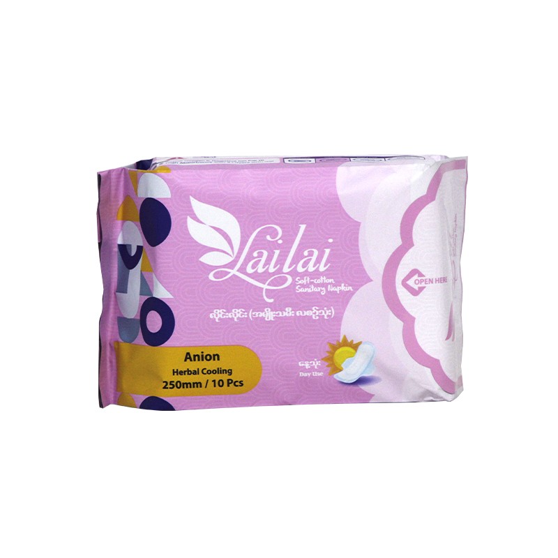Lai Lai Herbal Cooling Day 250mm (10pcs)