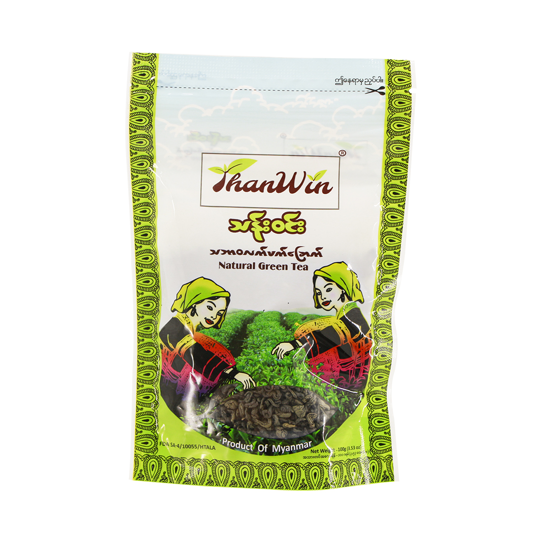 Than Win Natural Green Tea 100g