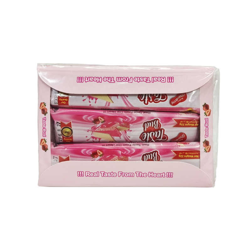 Taste Bud Strawberry Wafer 12pcs 