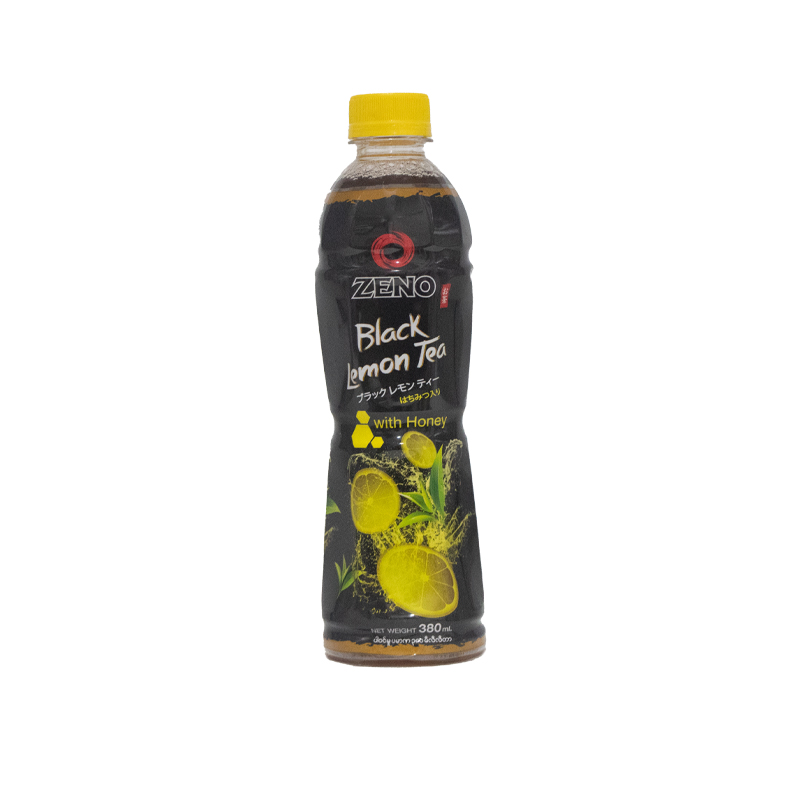 Zeno Black Lemon Tea With Honey 380ml