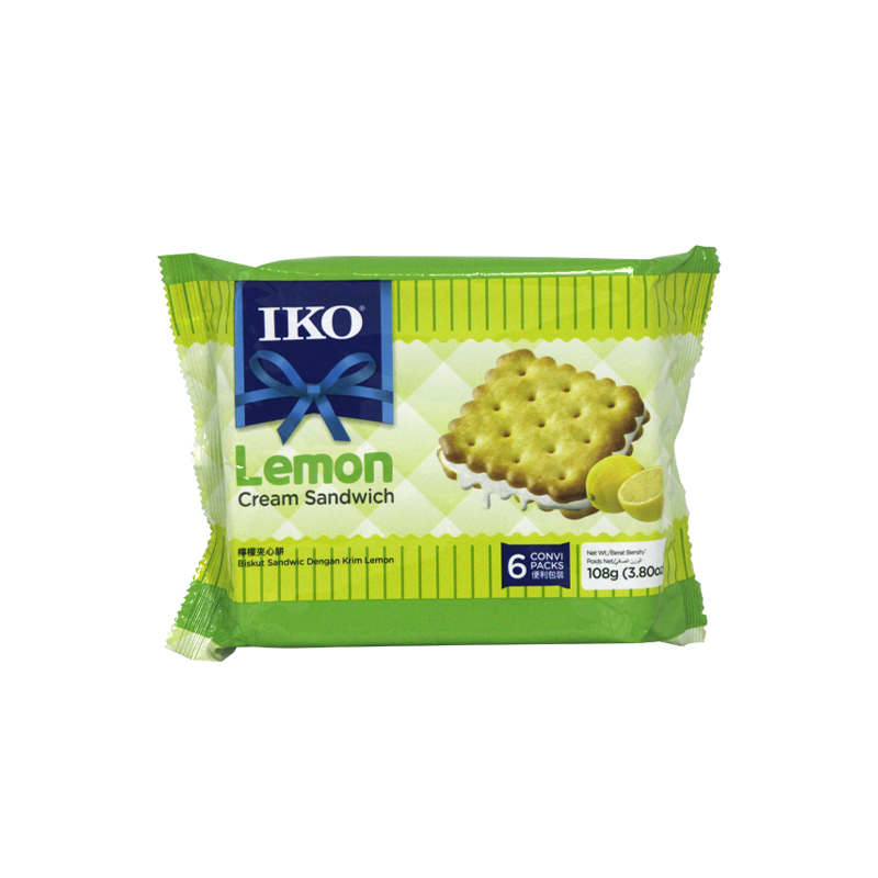 IKO Lemon Cream Sandwich 108g