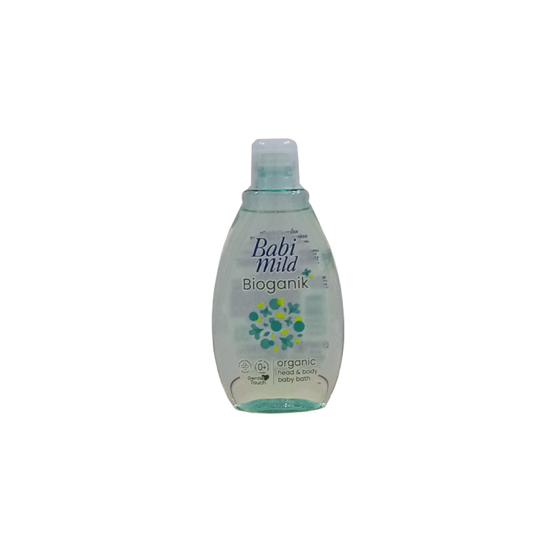 Babi Mild Bioganik Head & Body Baby Bath 180ml