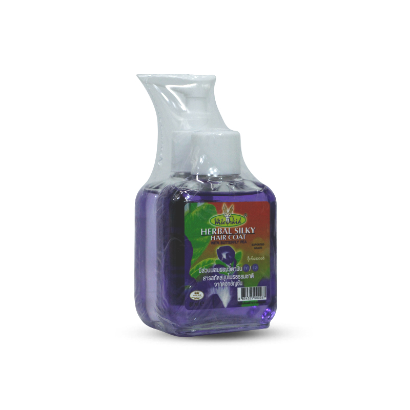 White Orkid Herbal Silky Hair Coat