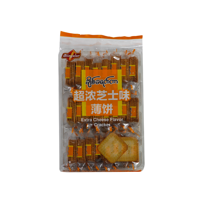 Mingalar Cheese Flavor Cracker 408g 