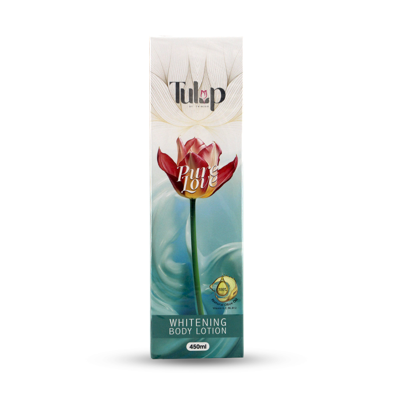 Tulip Whitening Body Lotion 450ml (Pure Love)