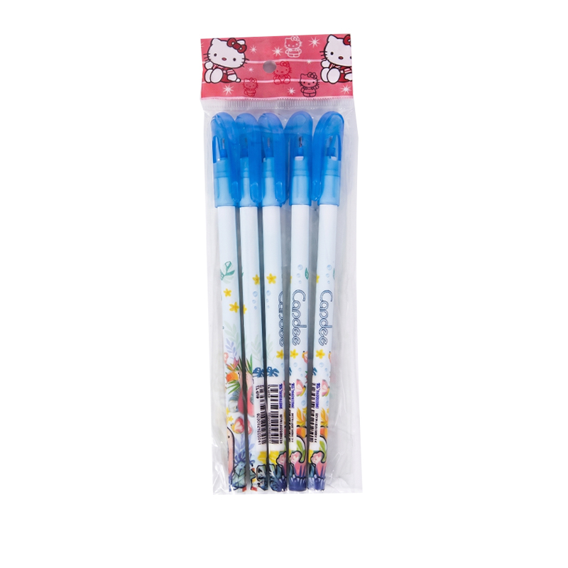 Flexoffice Elise Candee Ball Pen Blue 5pcs