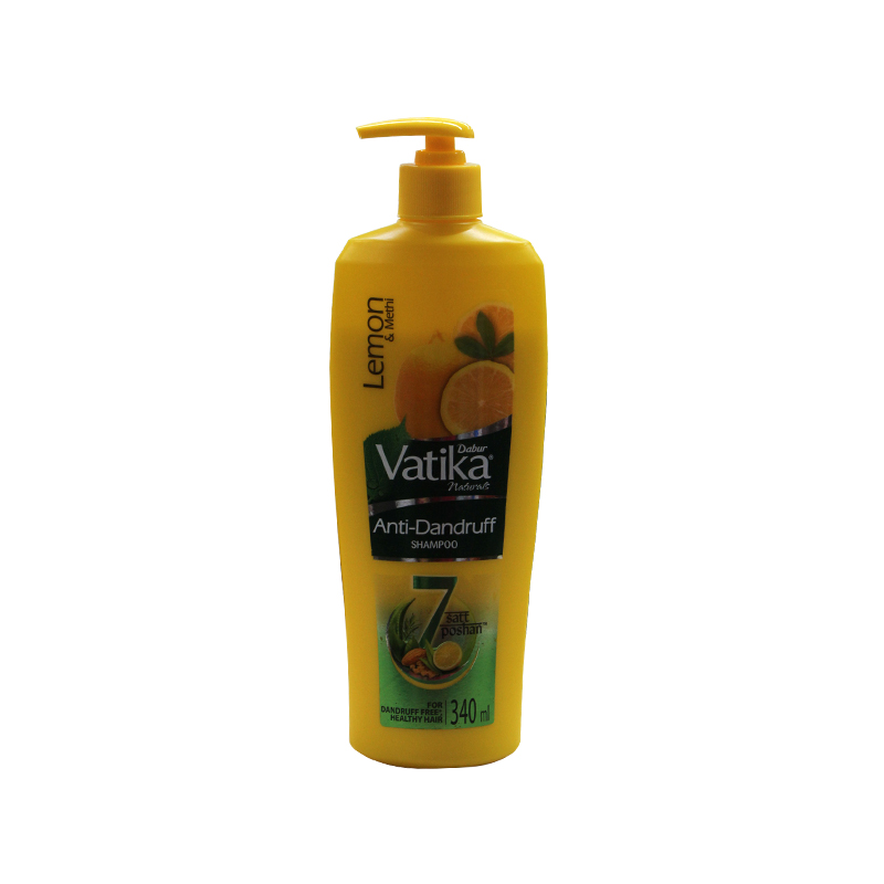 Dabur Vatika Anti Dandruff Shampoo 340ml 