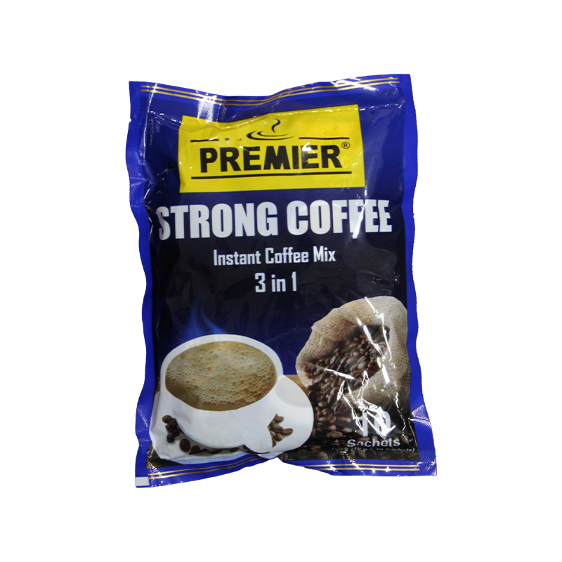 Premier 3 in 1 Strong Coffee 10pcs