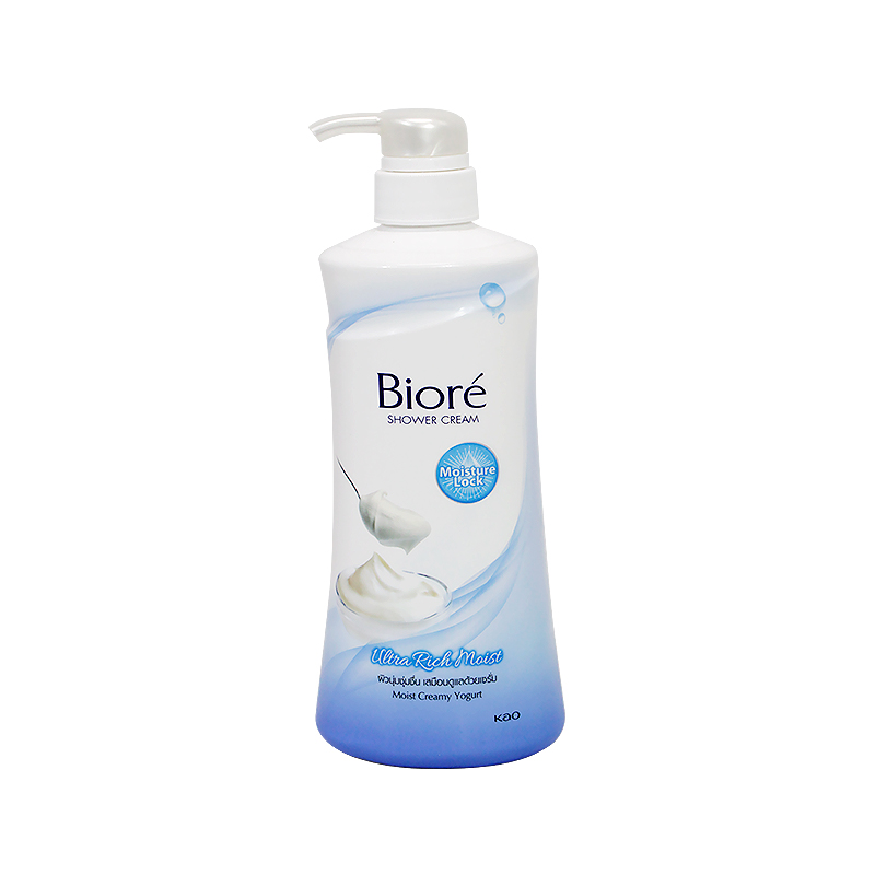 Biore' Moist Creamy Yogurt Shower Cream 550ml