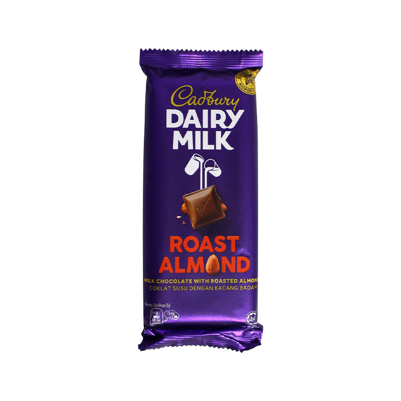 Cadbury Dairy Milk Chocolate 130g (Roast Almond)