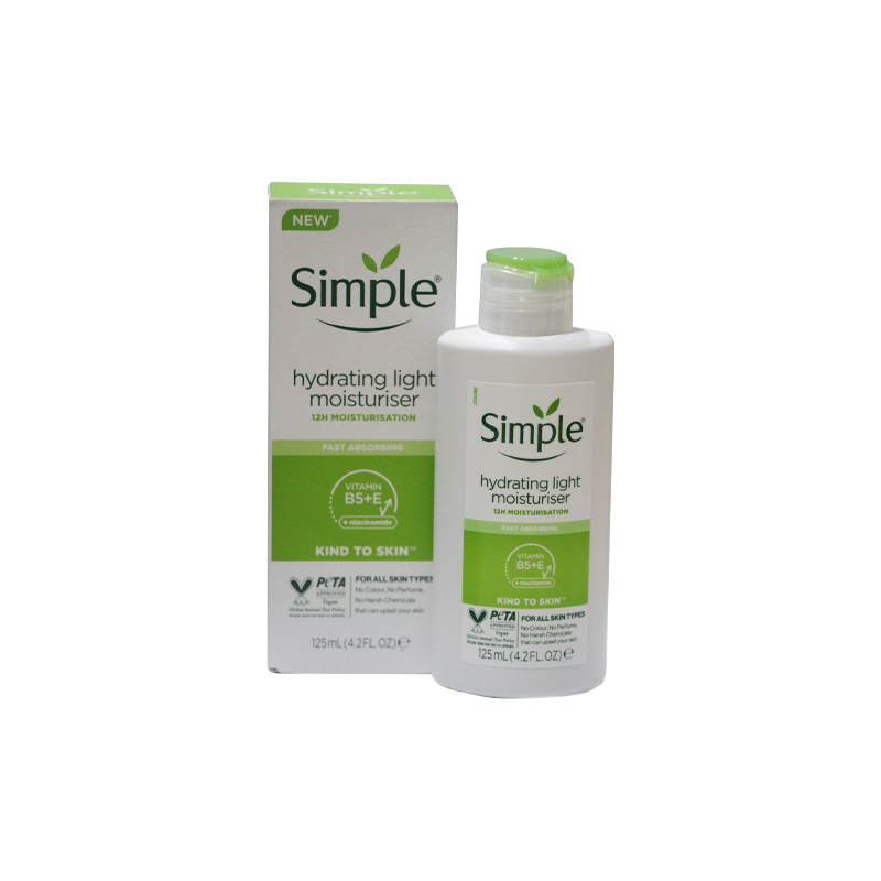 Simple Hydrating Light moisturiser *125ml