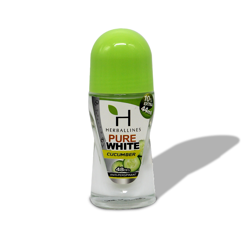 Herballines Pure White Cucumber Deodorant Roll On 40ml