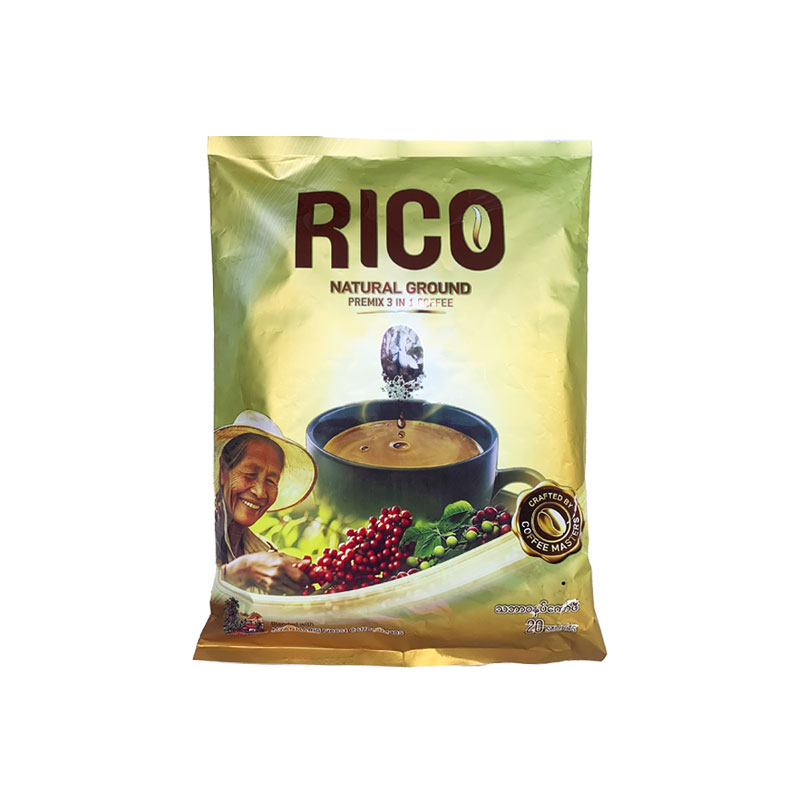 RICO Natural Ground 3 in1 Coffee 20pcs