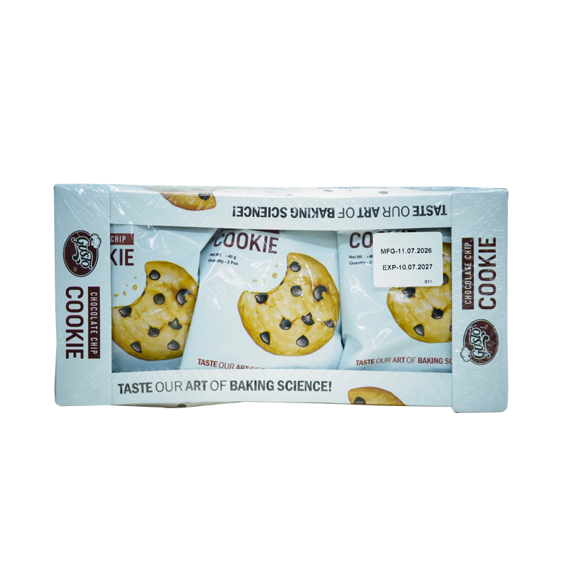 Gusto Chocolate Chip Cookies 40g x 6'pcs