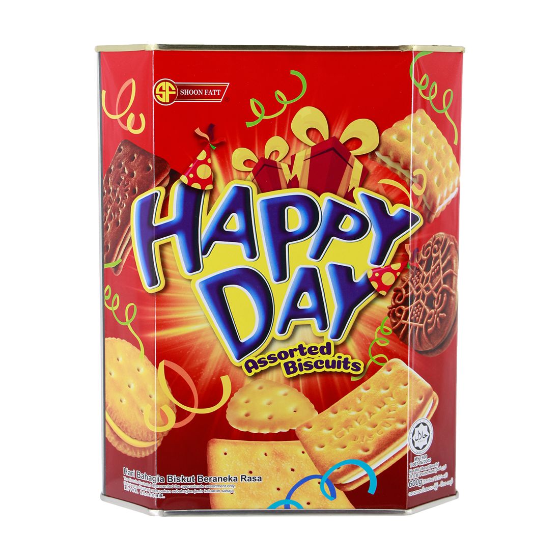 Shoon Fatt Happy Day Assorted Biscuits 600g