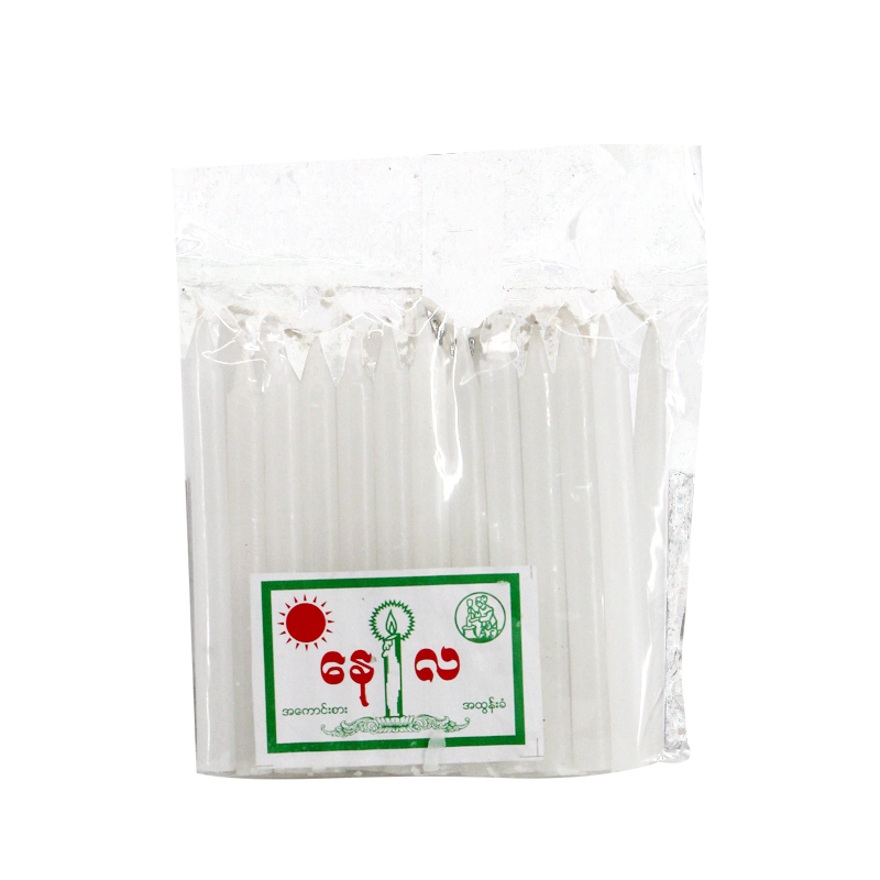 Nayla Candle White 24pcs