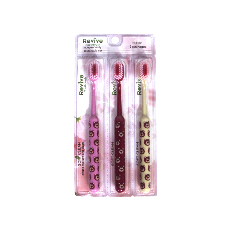 Revive Soft Clean Toothbrush 3pcs *No.903