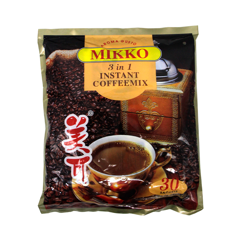 Mikko 3 in 1 Instant Coffee Mix 30pcs