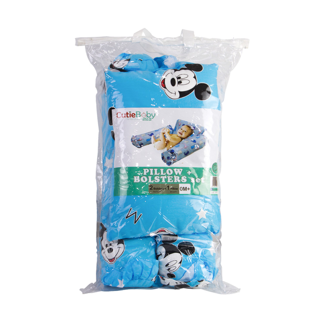 Two Bolsters & One Pillow