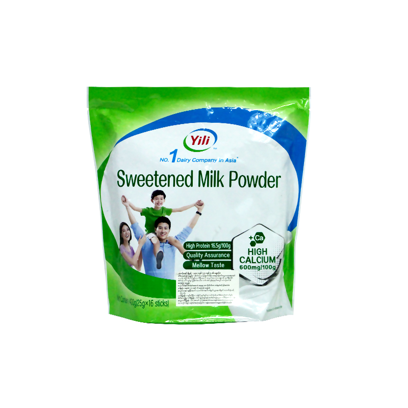 Yili Sweetened Milk Powder 400g (25g x 16 sticks)