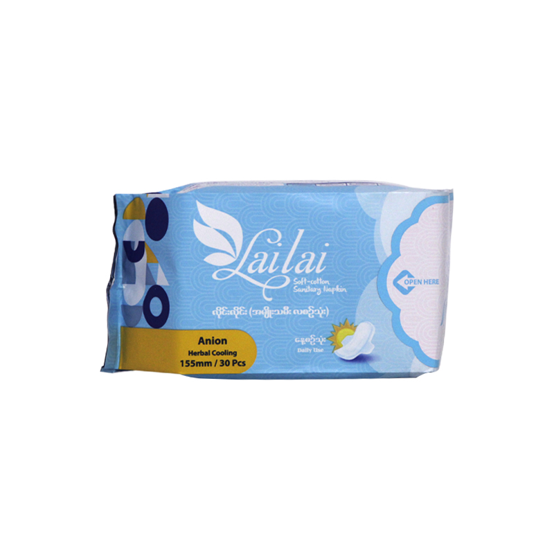 Lai Lai Herbal Cooling Daily 155mm (30pcs)