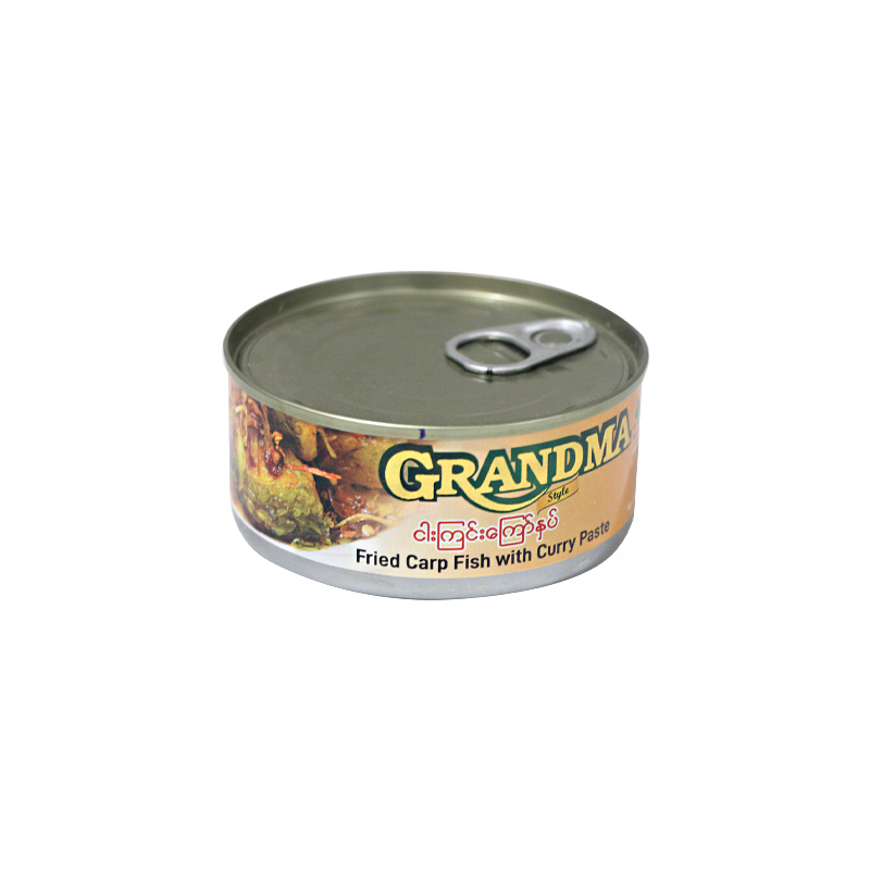 Grandma Fried Carp Fish With Curry Paste 130g