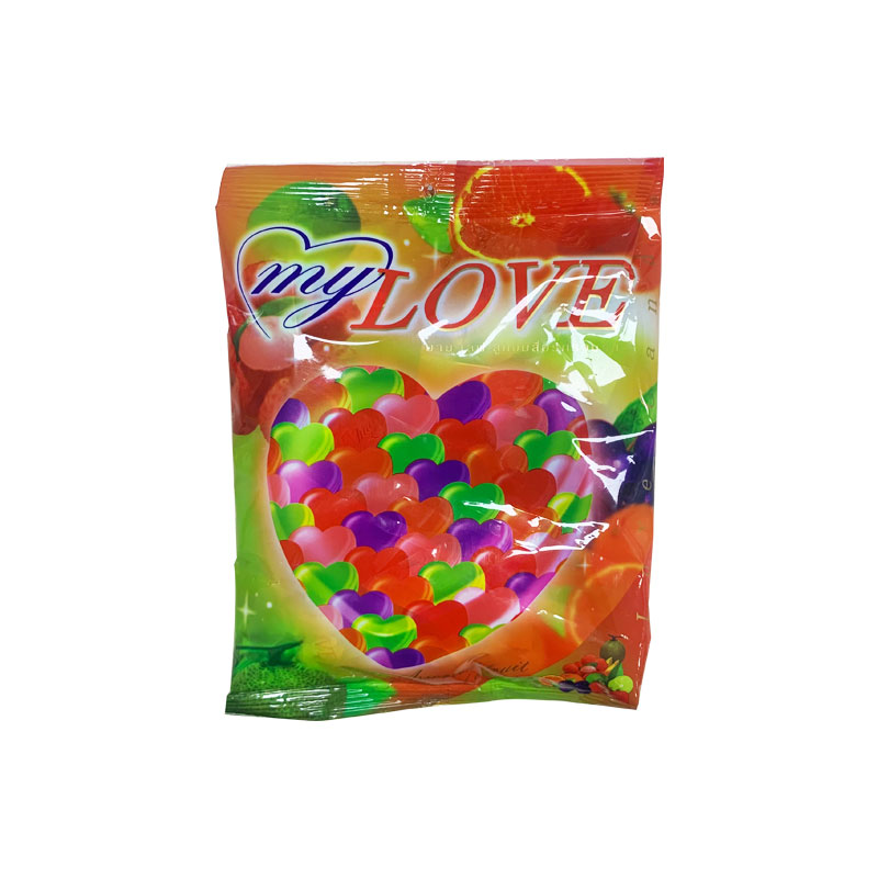 My Love Assorted Fruit Candy 50pcs 