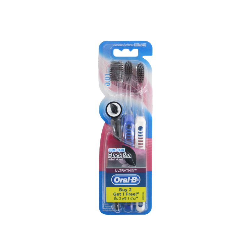 Oral-B Toothbrush 3pcs (Black Tea)