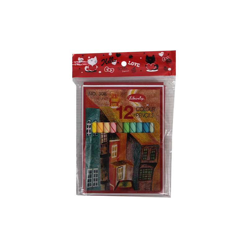 Liberty 12Colour Pencils No.308